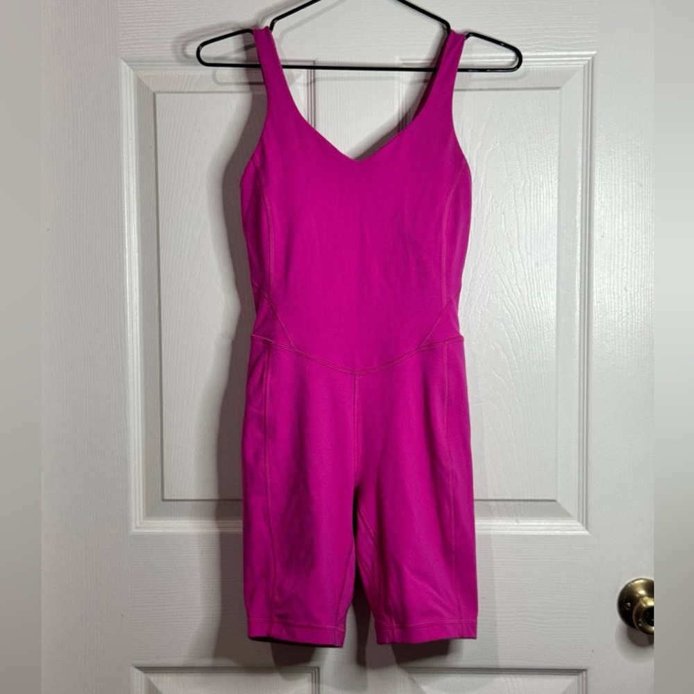 Lululemon Align Bodysuit Size 2 Sonic Pink